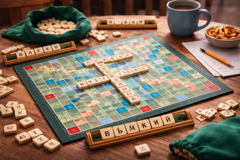Эрудит (Scrabble) — правила, подсчёт очков, стратегия и секреты