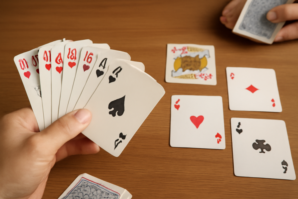 Пиночл (Pinochle): правила американской карточной игры, мелды, взятки и стратегия