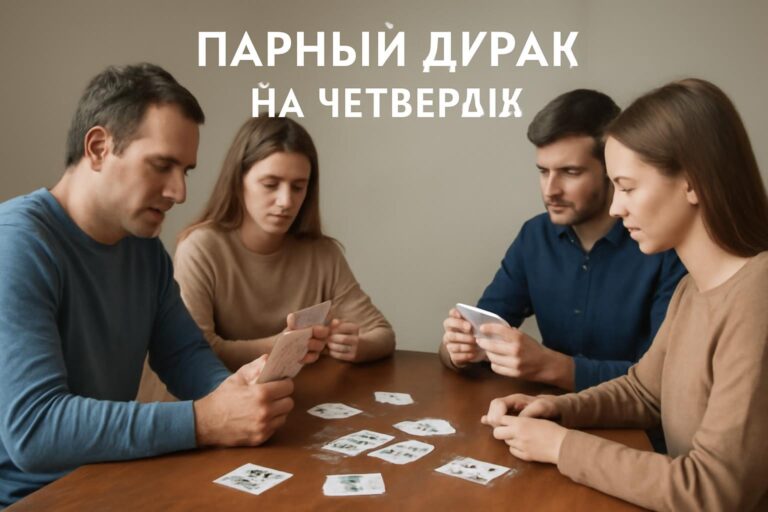 Парный дурак на четверых